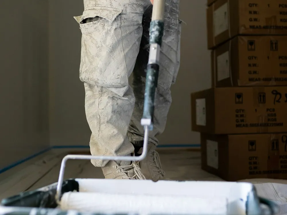 Interior & Exterior Painting work by our crew